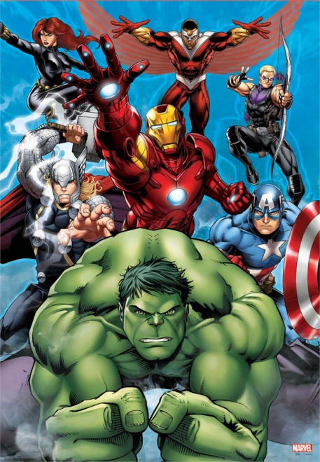 Puzzle Avengers - Vereinigung 200 Teile