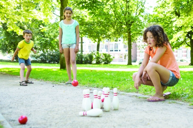 Bowling – rot & weiß