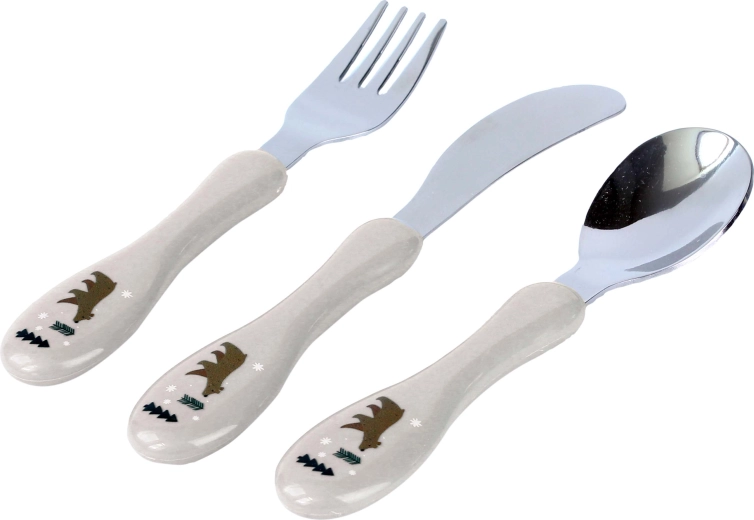 Kinderbesteck-Set Kitchisimo 3-tlg. Bär