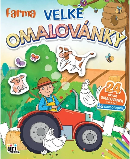 Großes Malbuch – Bauernhof