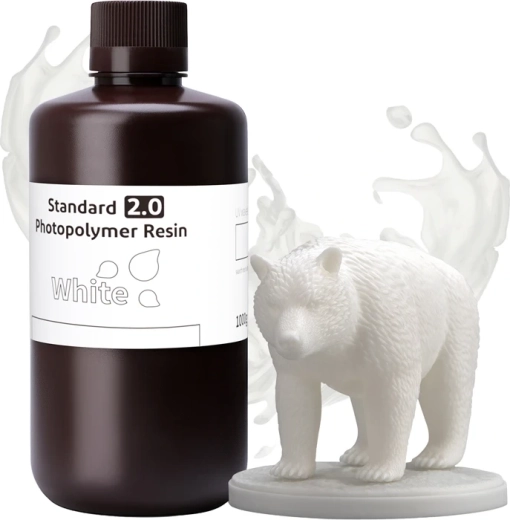 ELEGOO Standard 2.0 Fotopolymerharz weiß 1 kg