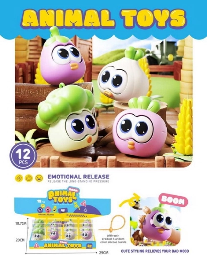 Anti-Stress-Knautschgemüse 6,8 cm