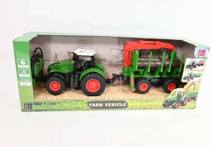 RC-Traktor mit Anhänger