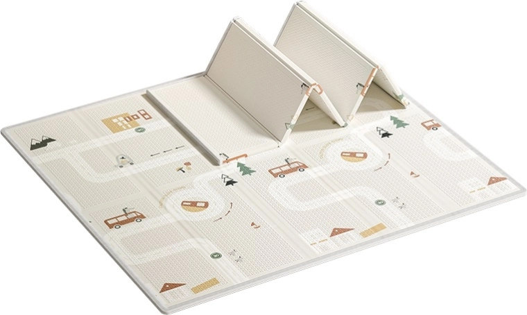 2Kids Toys faltbare Schaumstoff-Spielmatte Verkehr 180 × 180 cm