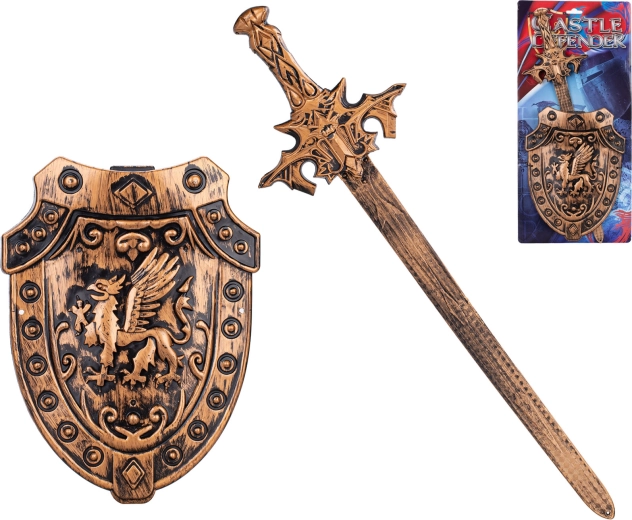 Rittersäbel- und Schild-Set für Kinder