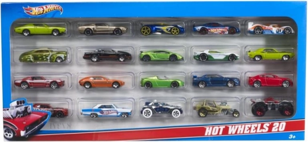 Hot Wheels Autopackung 20 Stk