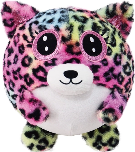 Aufblasbarer Plüsch-Teddy Leopard 23 cm