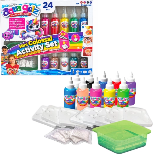 Kreativset Aqua Gelz Mini Colossal zur Herstellung von Gel-Figuren