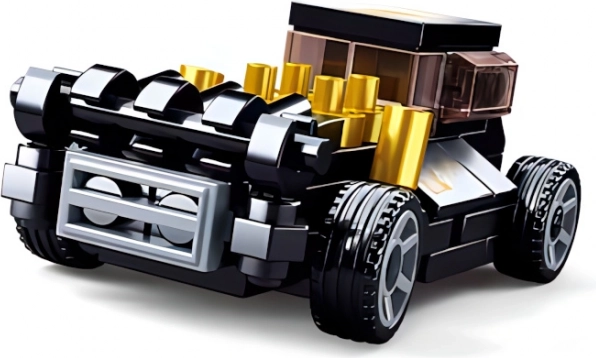 Rückziehfahrzeug schwarz Mod Rod Bausatz