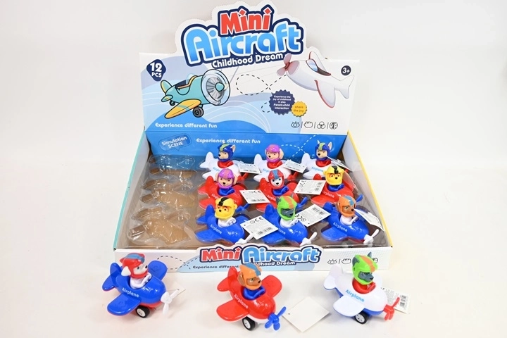 Sandflugzeug 10 cm (12 Stk. im Display)
