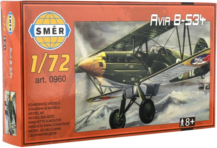 Směr Kunststoffmodellflugzeug Avia B-354 im Maßstab 1:72