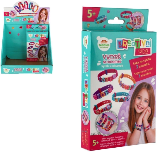 Kreativset zur Armbandherstellung in einer Box