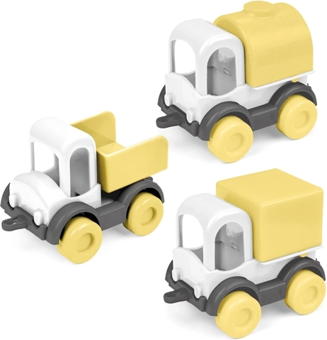 Wader Kid Cars Trio sonniger Morgen – Set aus 3 Autos (10 cm)