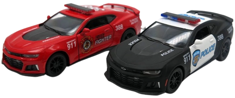 Metallmodellauto 2017 Camaro ZL1 Polizei