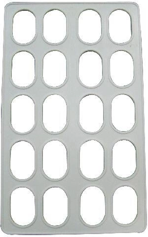 Schablone für Mini-Laskonky 30 × 18 cm, 20 Öffnungen