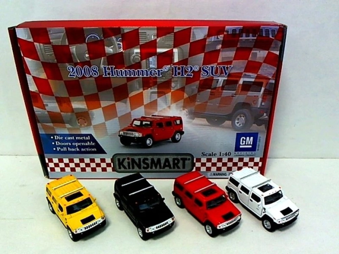 Metall-Automodell Hummer 1:40 mit zu öffnenden Türen