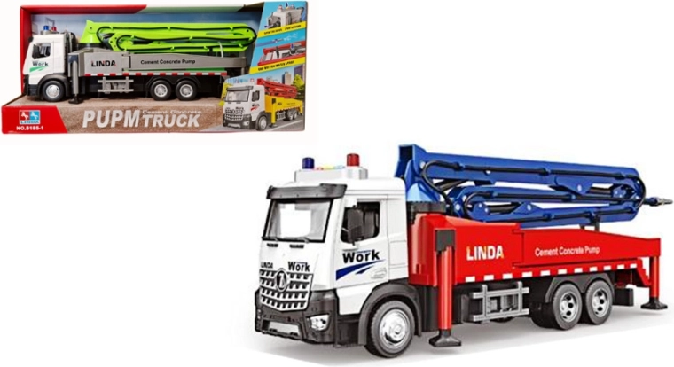 Feuerwehr-Betonpumpen-Lkw mit Licht und Sound
