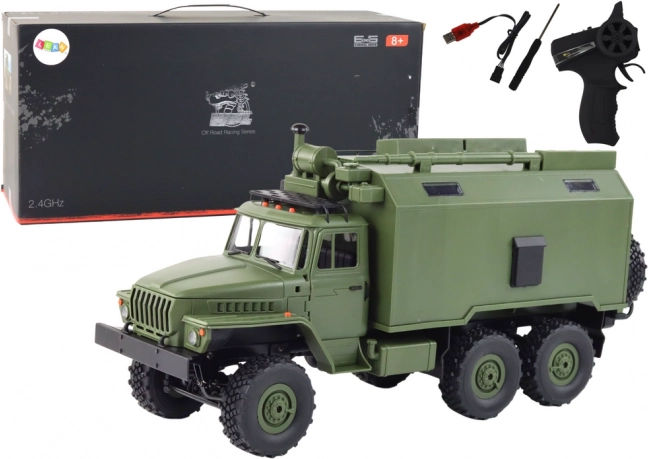 Militärischer RC-LKW WPL B-36 1:16 4WD mit LED