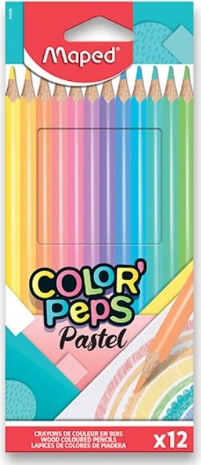Buntstifte MAPED Color'Peps Pastel 12 Stk.