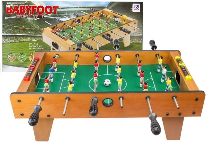 Tischfußball 70 cm – Tischkicker aus Holz
