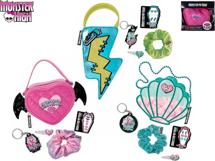 Monster High Mini-Handtasche mit Zubehör für Kinder