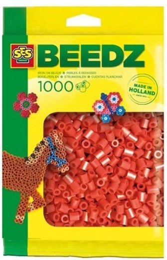 SES Creative Bügelperlen rot 1000 Stück