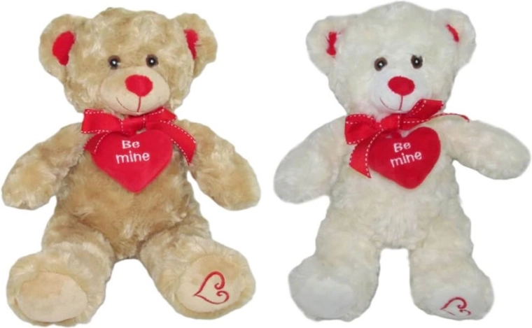 Plüschbär mit Herz 20 cm
