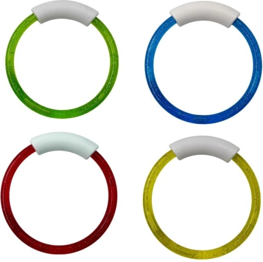 Leuchtende Tauchringe SPORTO für den Pool