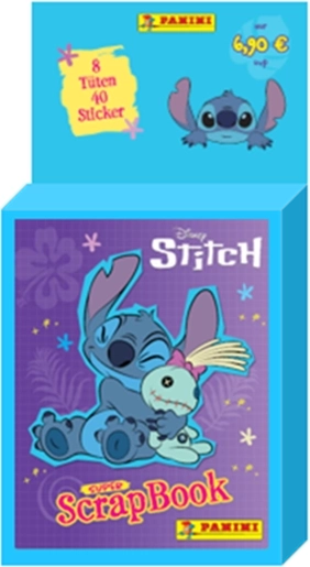 Disney Stitch Super-Scrapbook-Sammelkollektion Sticker (Eco-Blister)