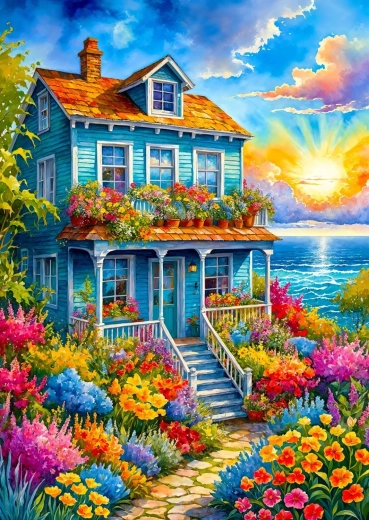 Enjoy Puzzle Ozeangarten 1000 Teile