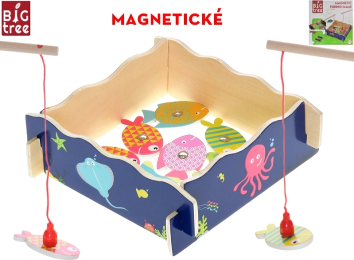 Magnetisches Holz-Angelspiel Big Tree