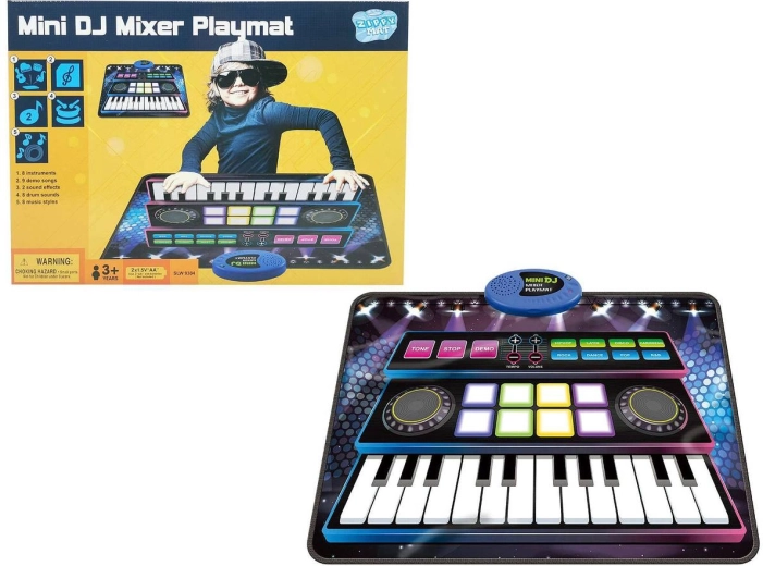 Adar interaktive Musikmatte Piano 39 × 28 cm mit Sound - 1 Stück