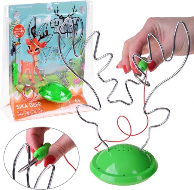 Elektrisches Kollisionslabyrinth Geschicklichkeitsspiel