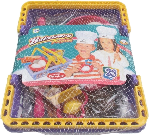 Puppenwagen mit 23-teiligem Zubehör