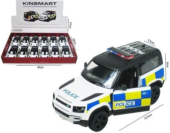 Land Rover Defender Polizeiauto