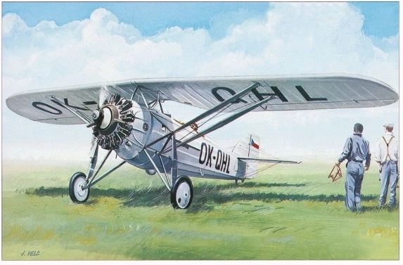 Flugzeugmodell Morane Saulnier MS 230