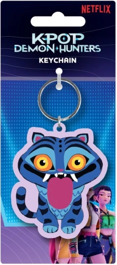 Gummianhänger K-pop Demon Hunters – blauer Tiger