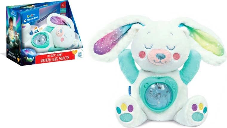 Kuschel-Projektor Häschen mit Aurora