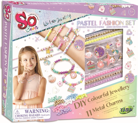 Pastellfarbenes Modeset für Mädchen Tasia