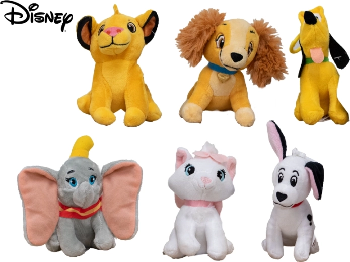 Disney Plüsch-Schlüsselanhänger 11–12 cm