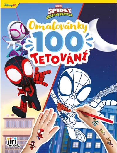 Ausmalbilder und 100 Spidey-Tattoos