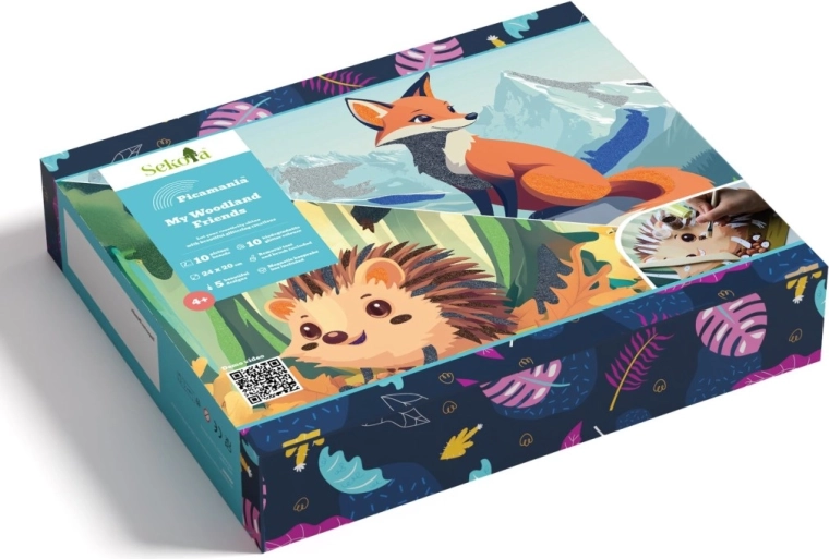 Sekoia Picamania Waldtiere – glitzerndes Kreativset