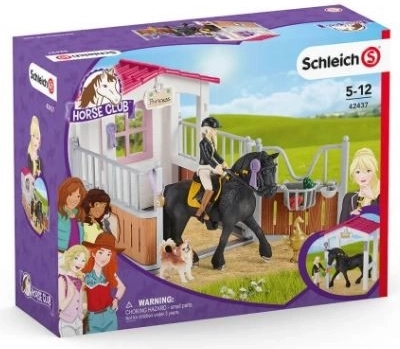 Schleich Horse Club Ställe Tori und Friesenstute Princess