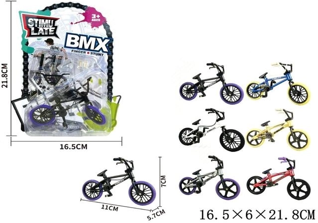 Mini-BMX-Fahrrad für Finger Gazelo - 1 Stück