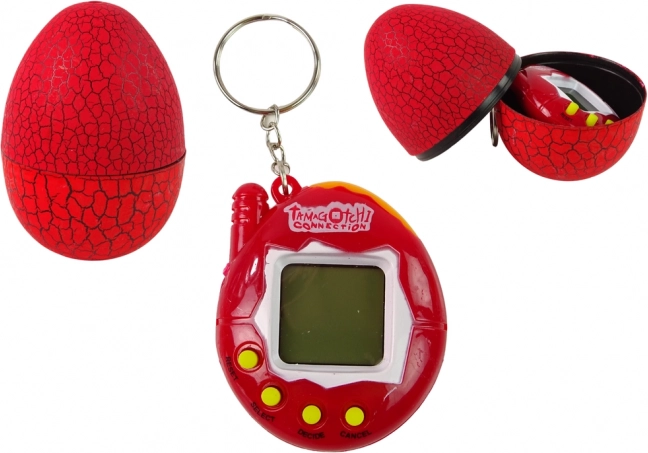 Tamagotchi im Ei-Spiel Elektronisches Haustier Rot