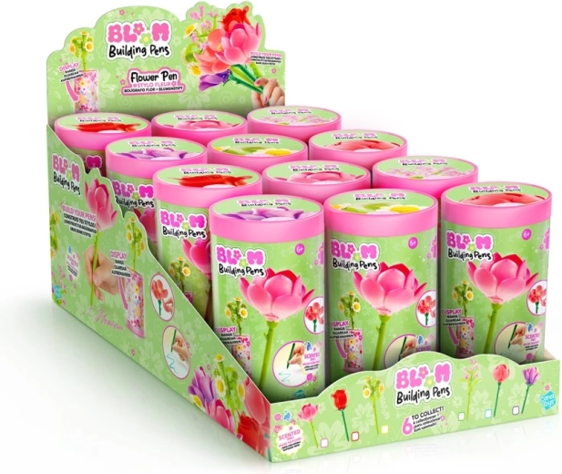 Bloom kreatives Bausatz-Kugelschreiber mit Blume – 1 Stück