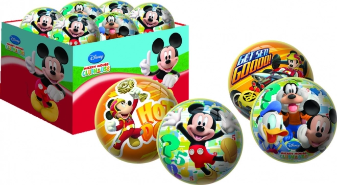 Gummiball mit Disney Mickey Mouse Motiv 15 cm
