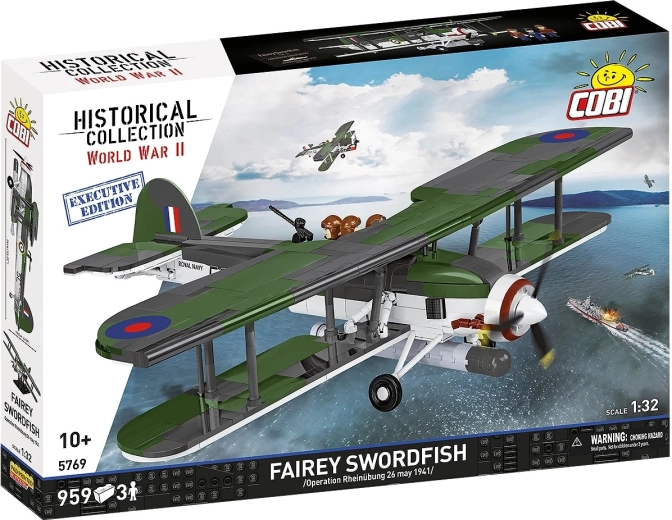COBI Bausatz Fairey Swordfish Executive Edition – 959 Teile