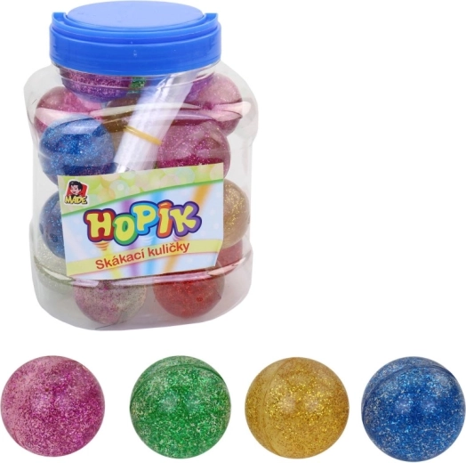 Glitzernde Hopskugel 45 mm