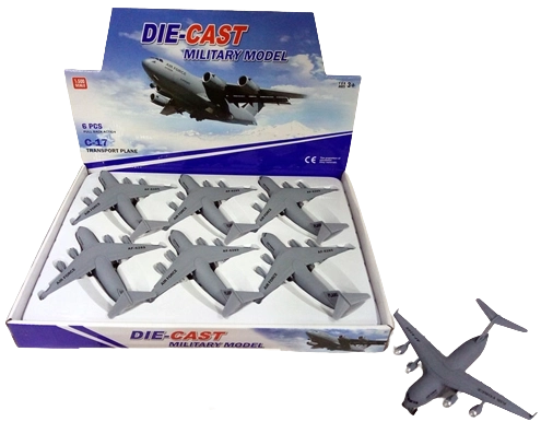 Metallmodell des Flugzeugs BOEING C-17 im Maßstab 1:500